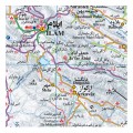 نقشه استان ایلام 