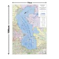 نقشه عمومی دریای خزر