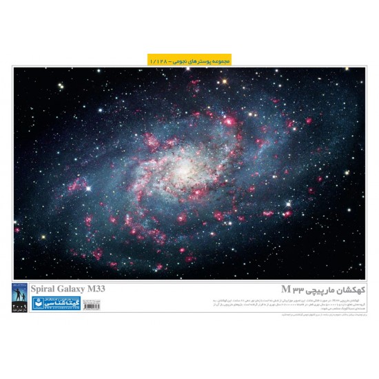 Spiral Galaxy M33 Poster