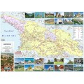 نقشه راهنمای گردشگری گرجستان، تفلیس و باتومی