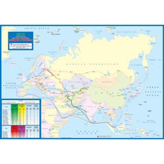  نقشه موقعیت استراتژیک راه آهن