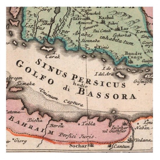 Imperii presici old map of Persia