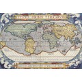 نقشه جهان  ترسیم ⁣آبراهام اورتلیوس 